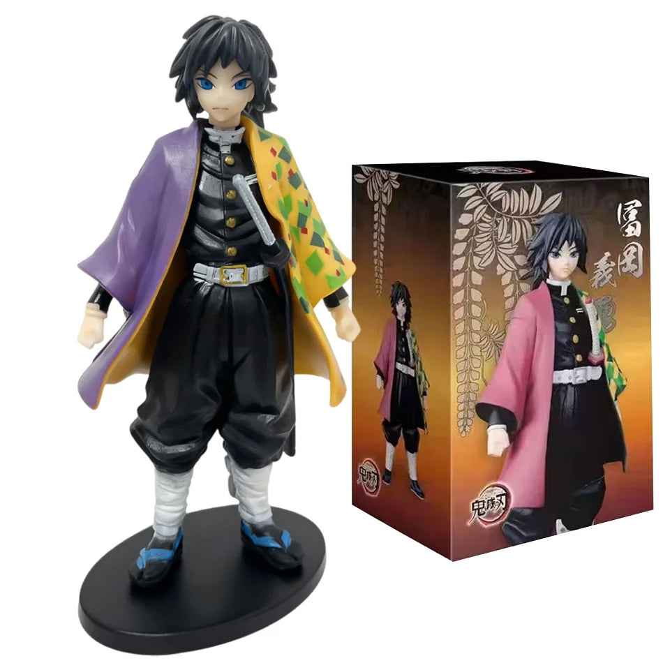 Anime Demon Slayer Kimetsu No Yaiba Figure 15Cm Nezuko Tanjirou Mitsuri Shinobu Zenitsu Kyoujurou Action Figural Model Toy Gifts