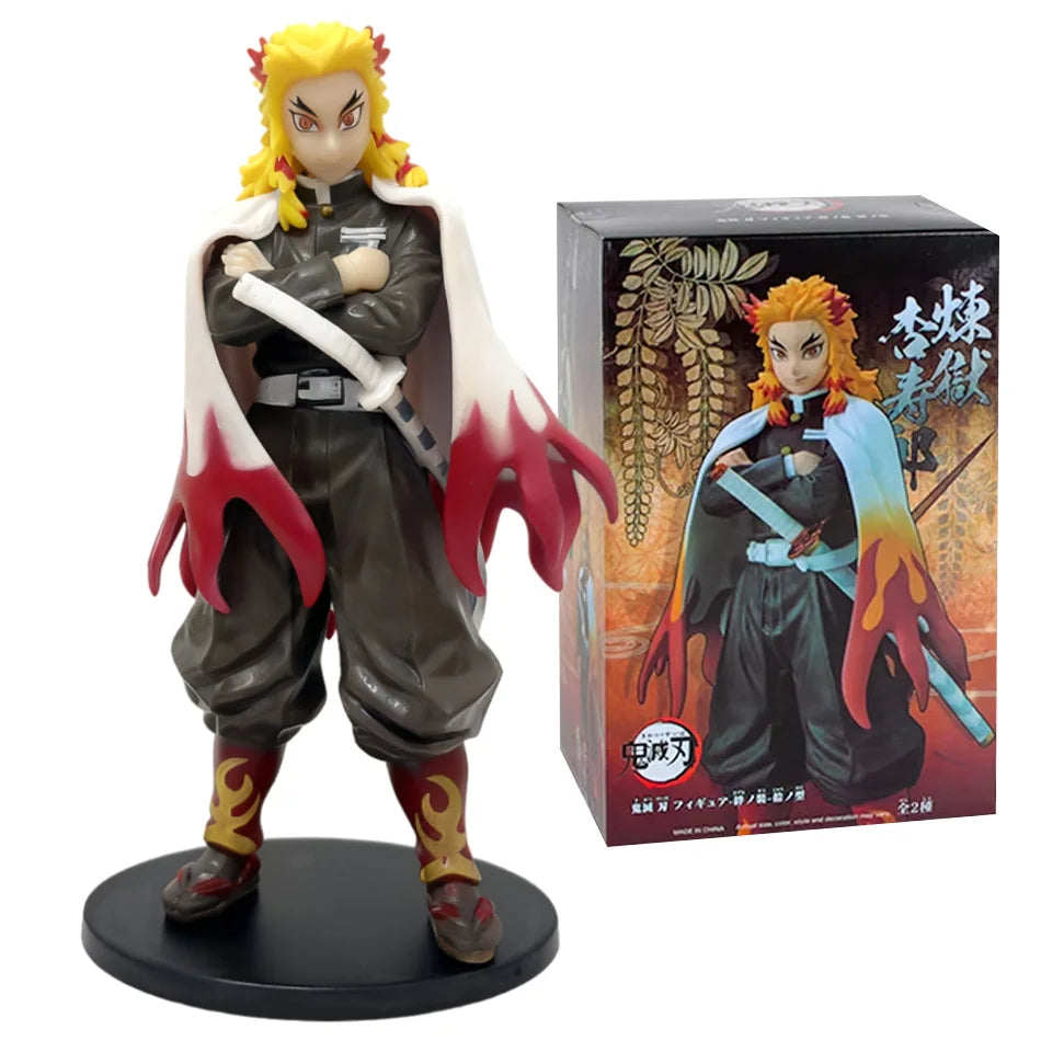 Anime Demon Slayer Kimetsu No Yaiba Figure 15Cm Nezuko Tanjirou Mitsuri Shinobu Zenitsu Kyoujurou Action Figural Model Toy Gifts