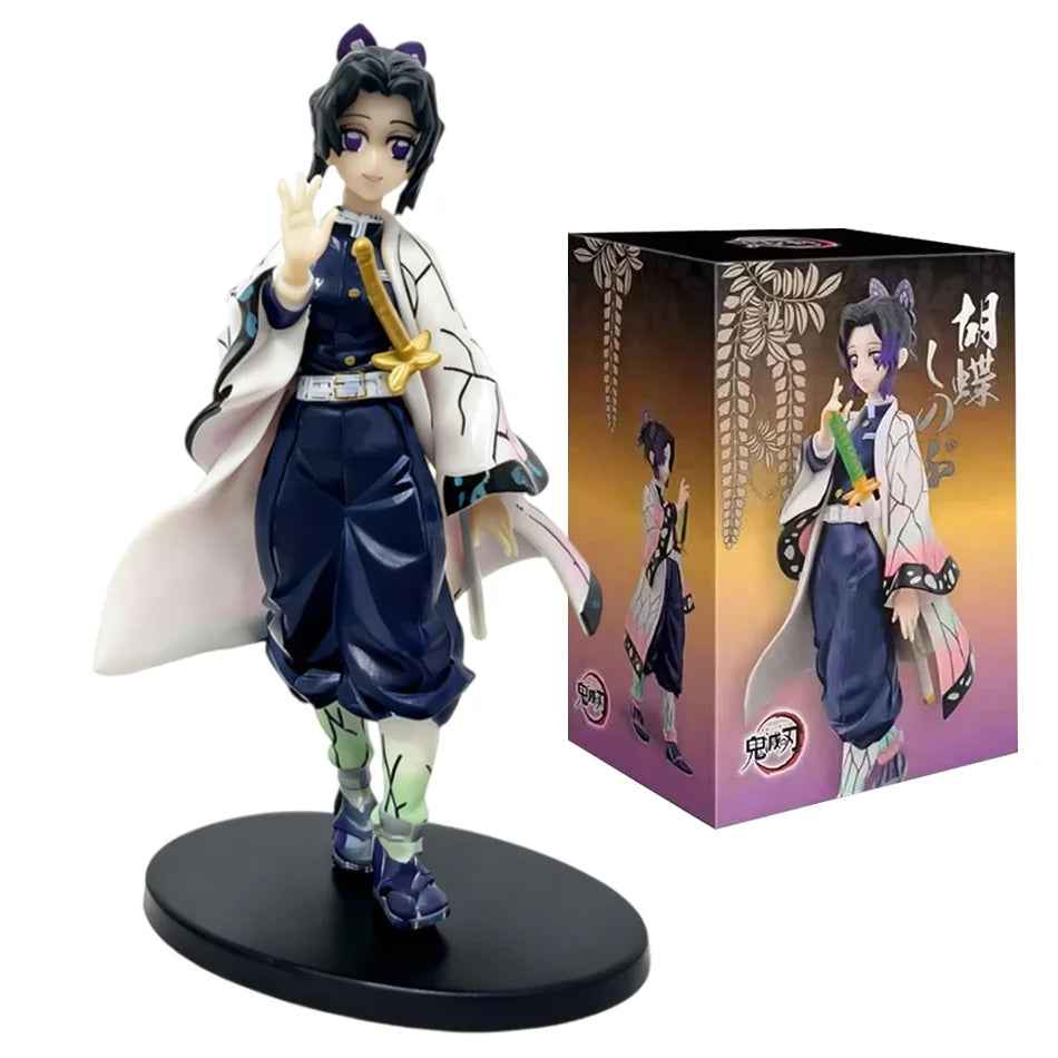 Anime Demon Slayer Kimetsu No Yaiba Figure 15Cm Nezuko Tanjirou Mitsuri Shinobu Zenitsu Kyoujurou Action Figural Model Toy Gifts