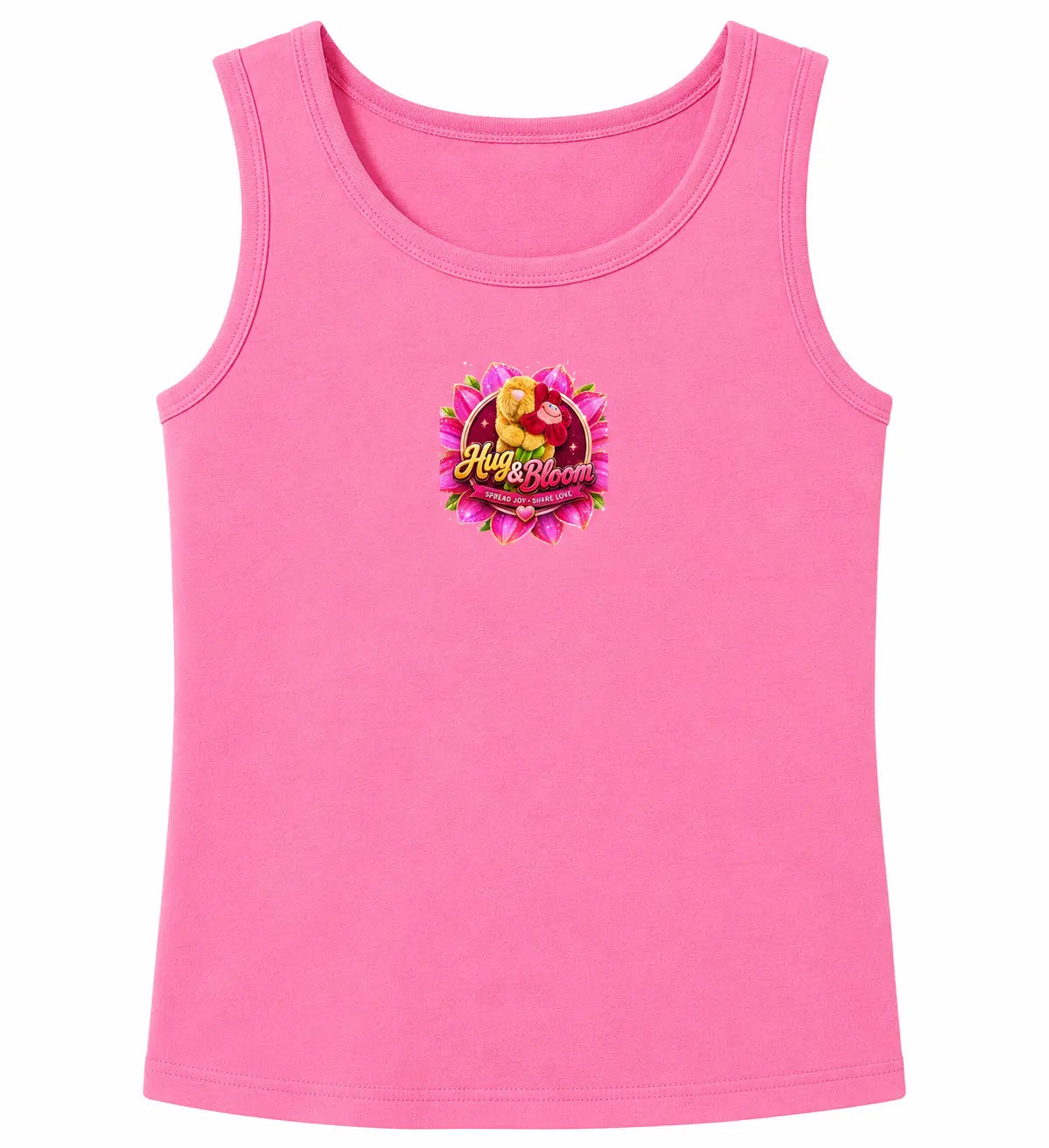 Hugs and bloom logo vest L&L toys and apparel