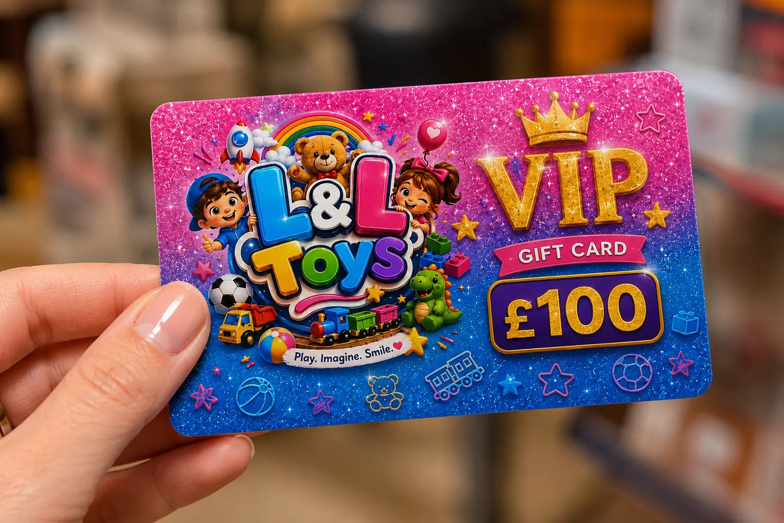 VIP L&L £100 giftcard L&L toys
