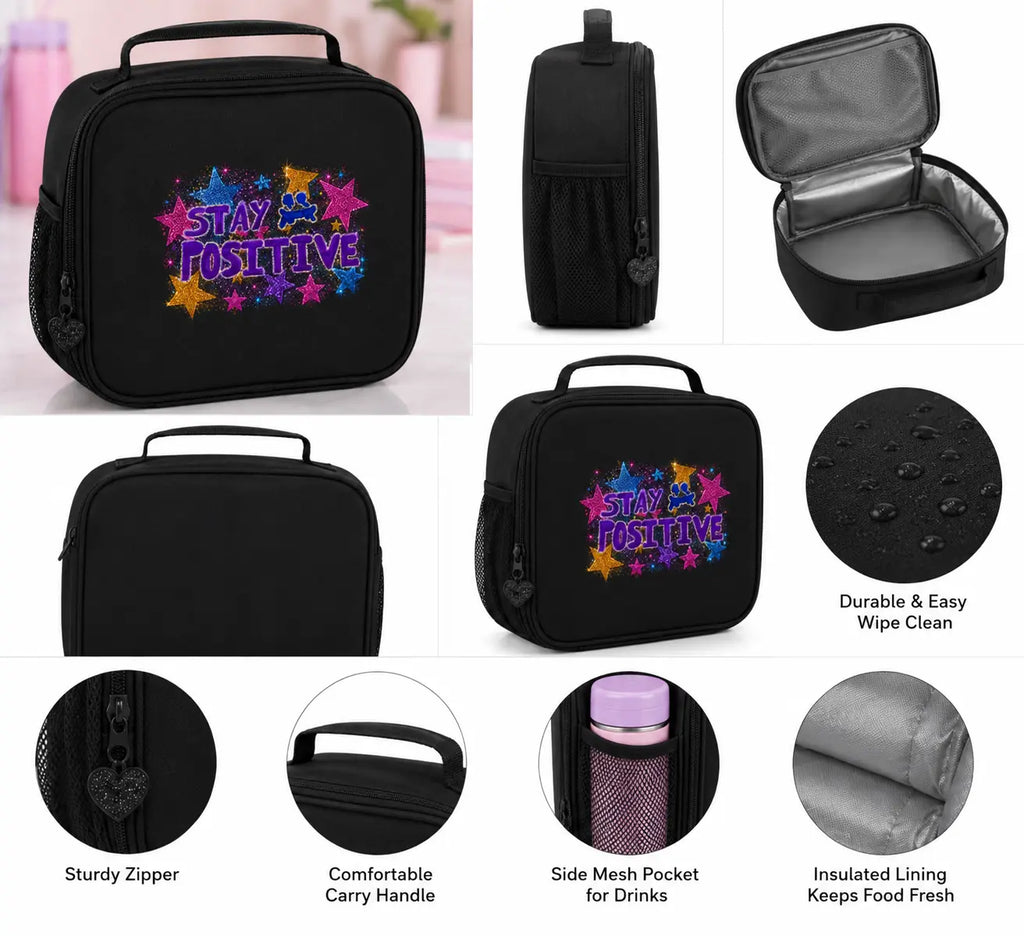 Stay positive apparel heavy duty lunchbox L&L toys
